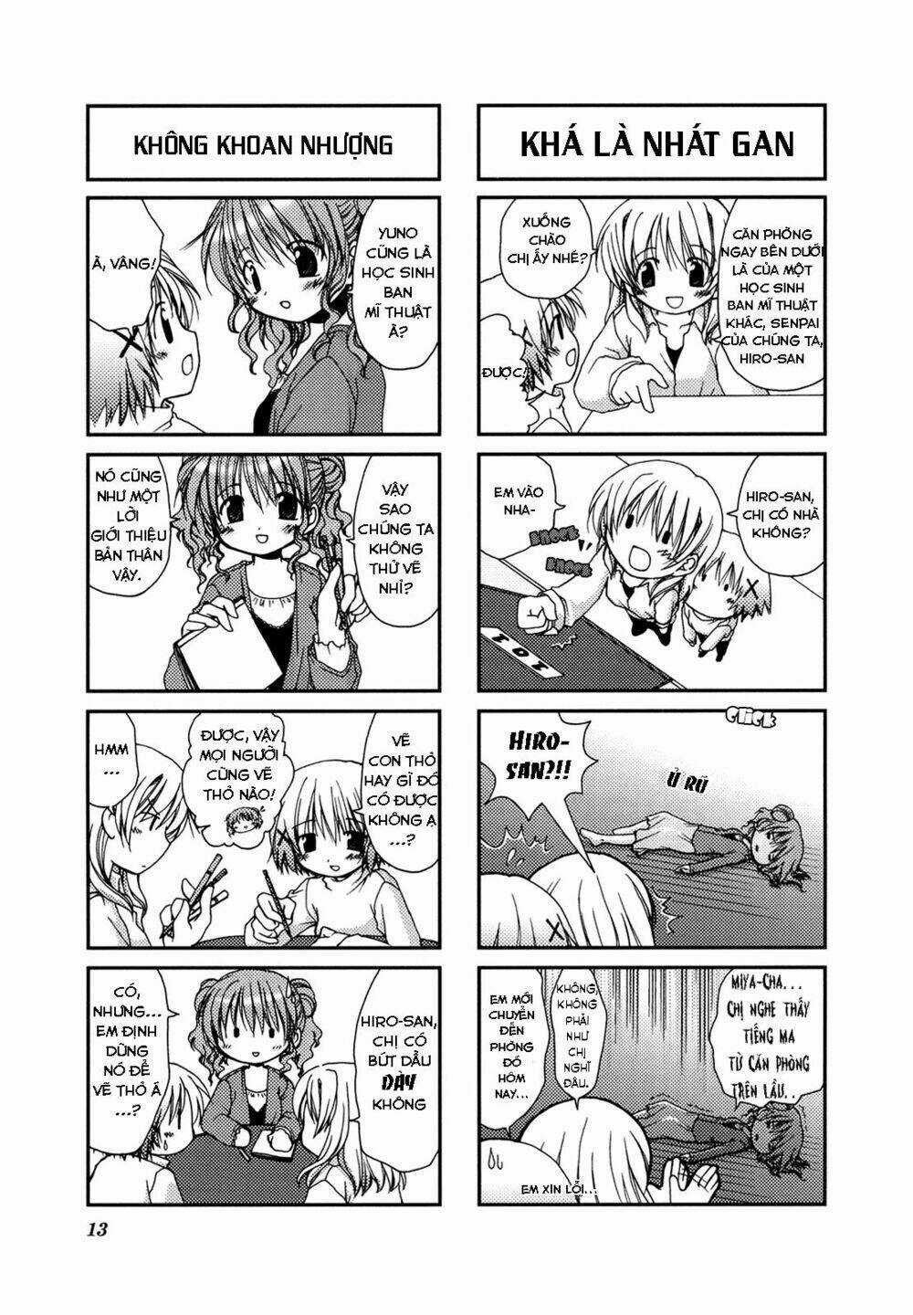 Hidamari Sketch Chapter 2 trang 6