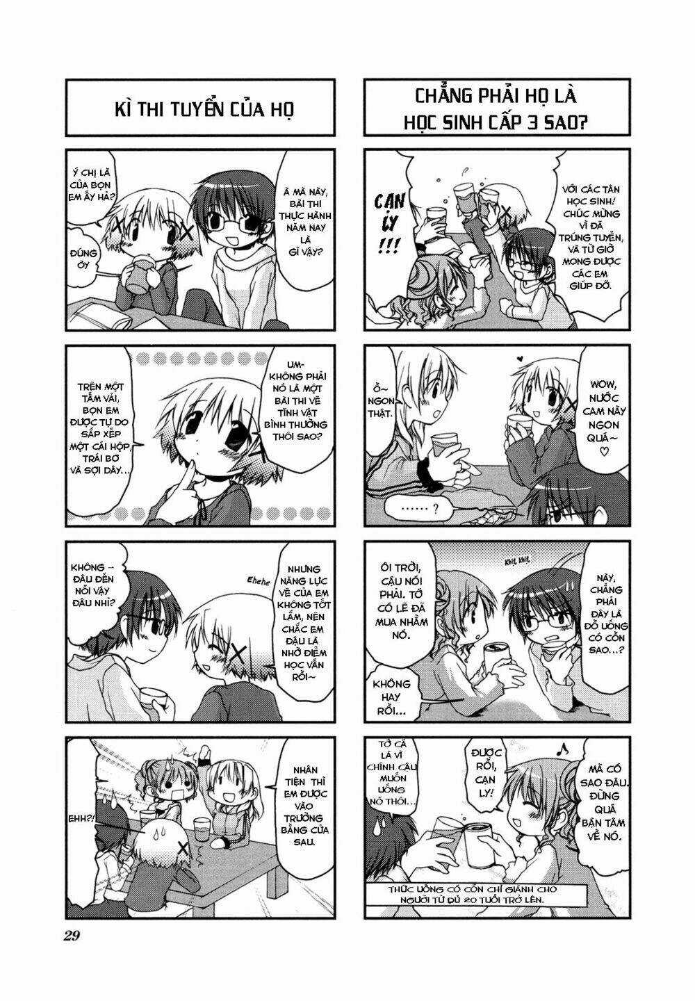 Hidamari Sketch Chapter 3 trang 6