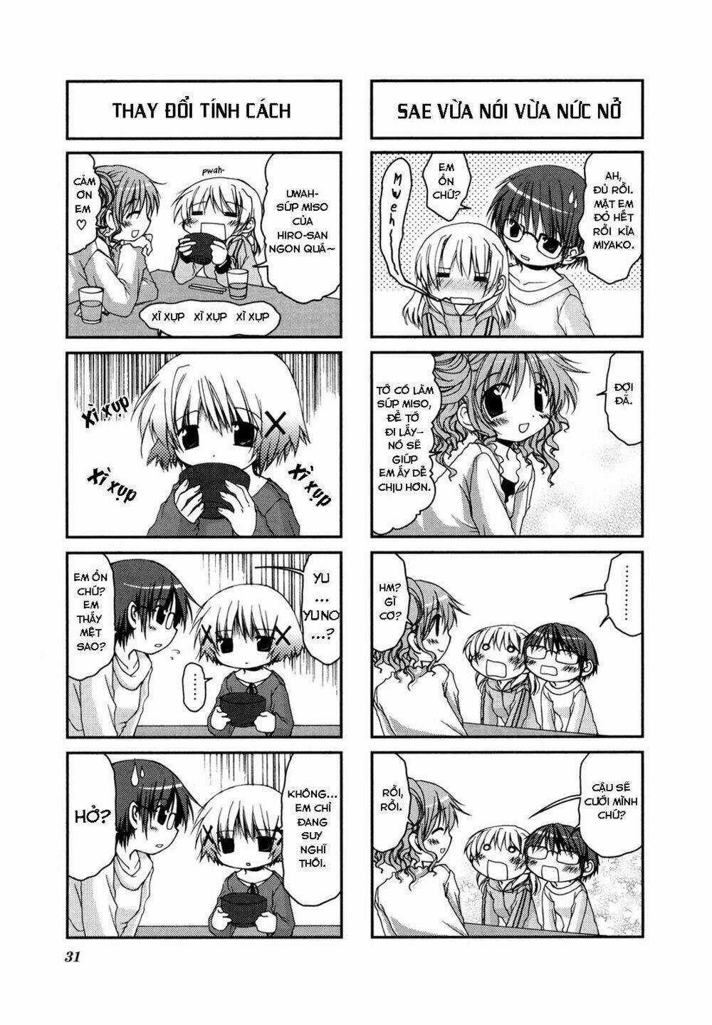 Hidamari Sketch Chapter 3 trang 8