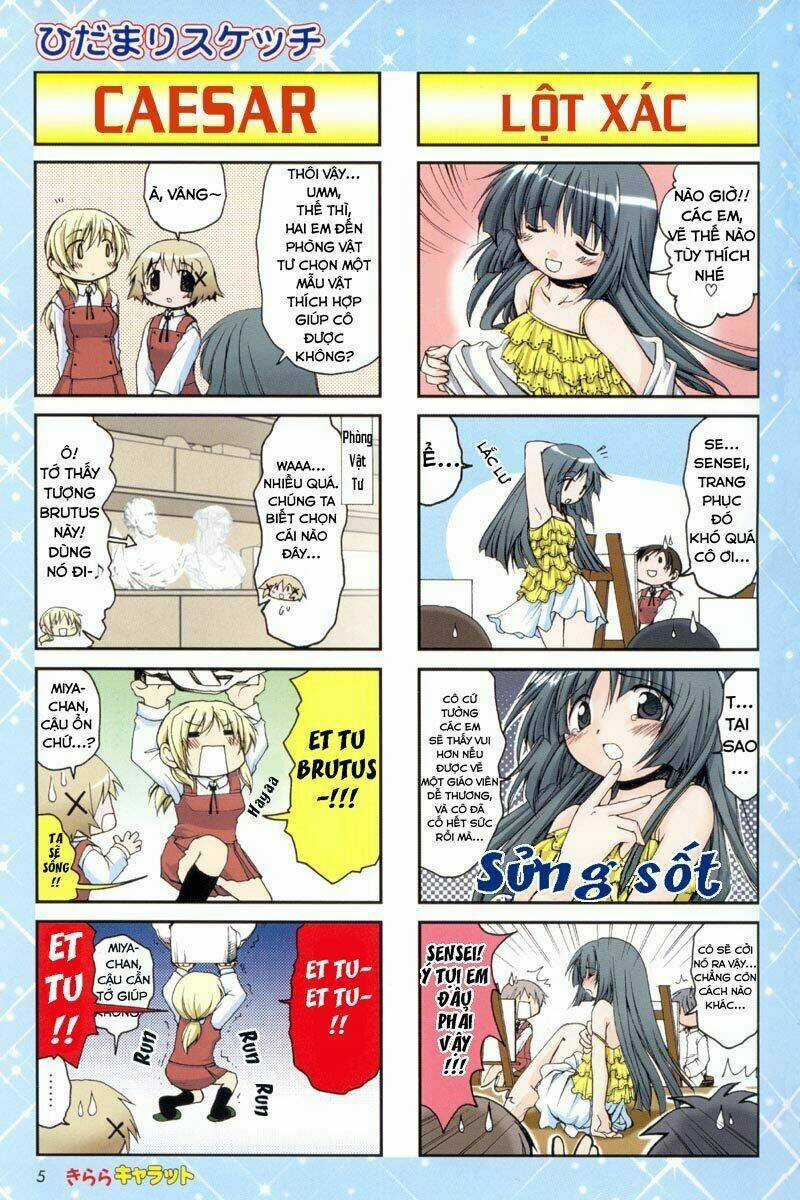 Hidamari Sketch Chapter 4 trang 4