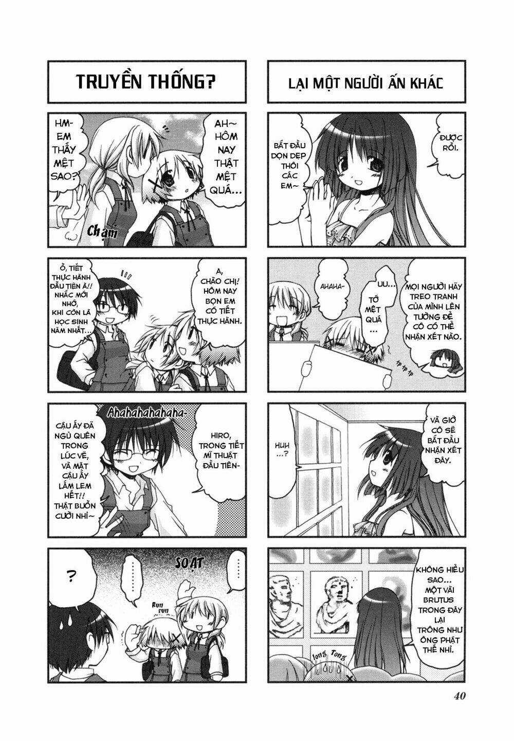 Hidamari Sketch Chapter 4 trang 9