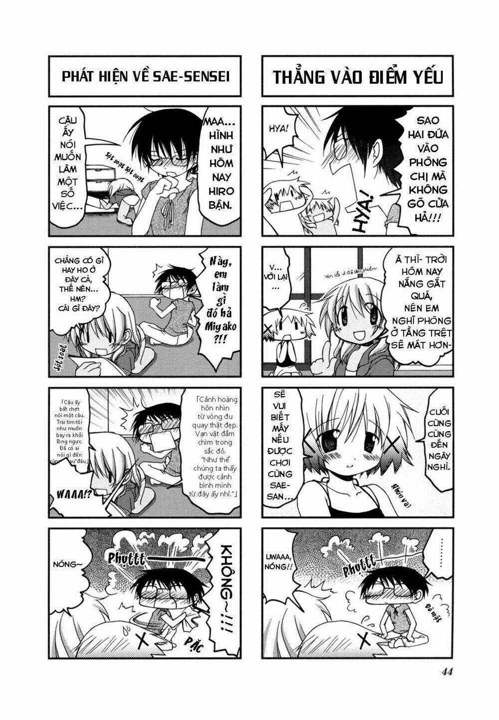 Hidamari Sketch Chapter 5 trang 4