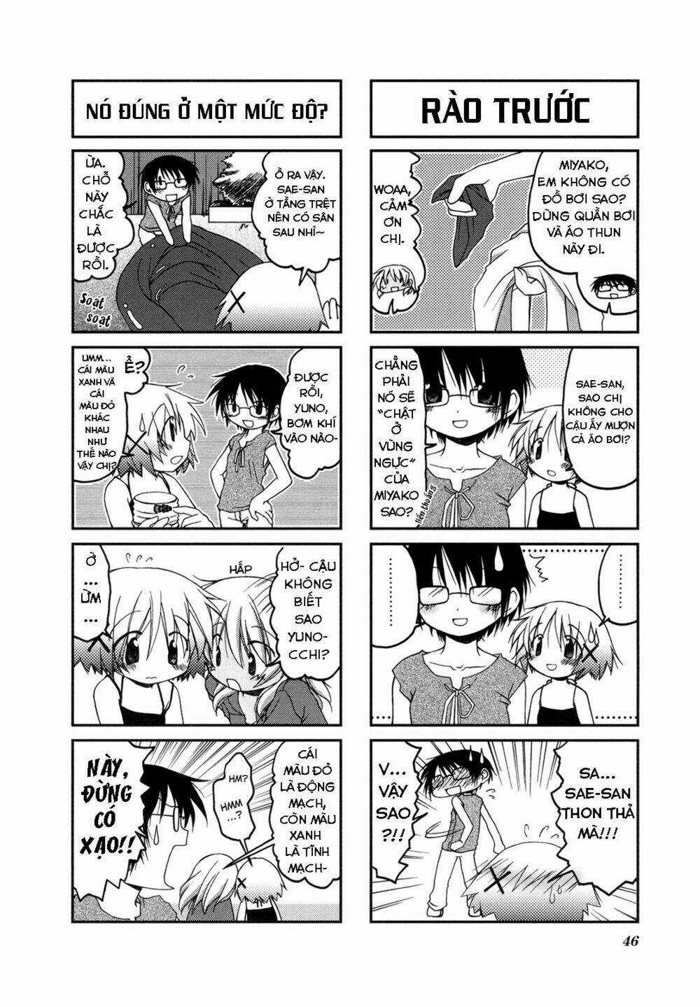 Hidamari Sketch Chapter 5 trang 6