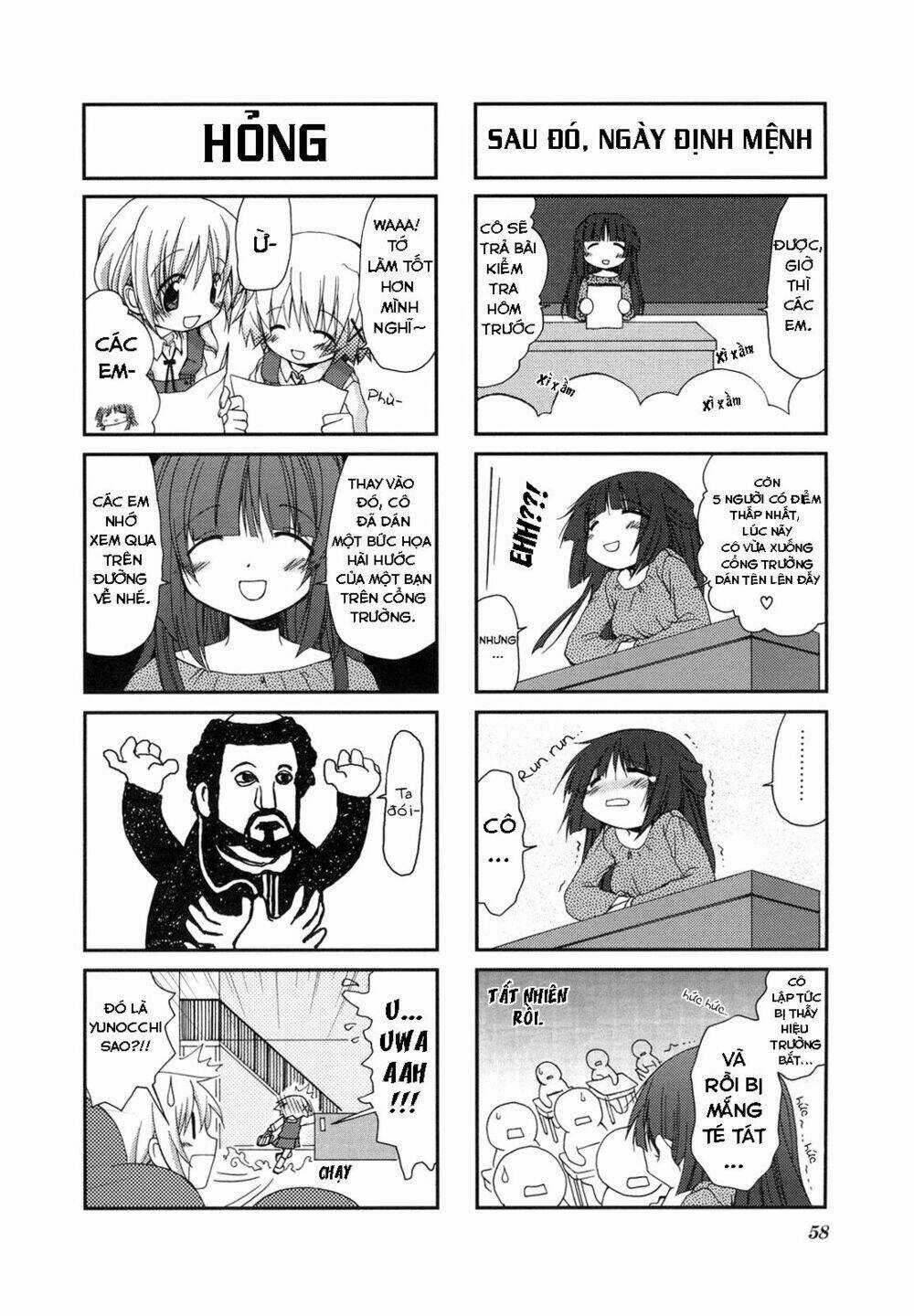 Hidamari Sketch Chapter 6 trang 9