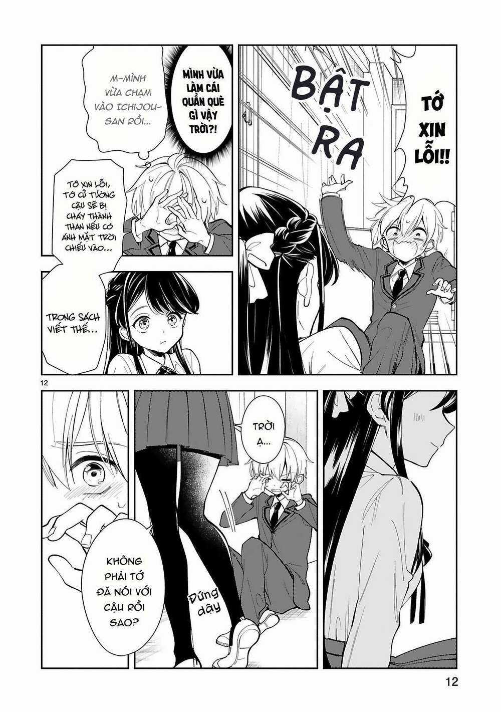Hiện Hết Lên Mặt Cậu Rồi Kìa, Ichijou-San! Chapter 2 trang 12