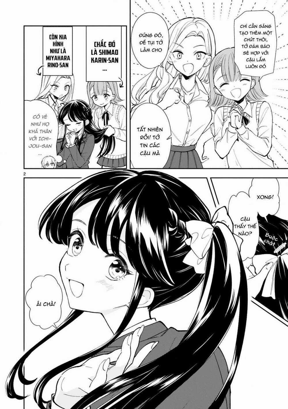 Hiện Hết Lên Mặt Cậu Rồi Kìa, Ichijou-San! Chapter 3 trang 4