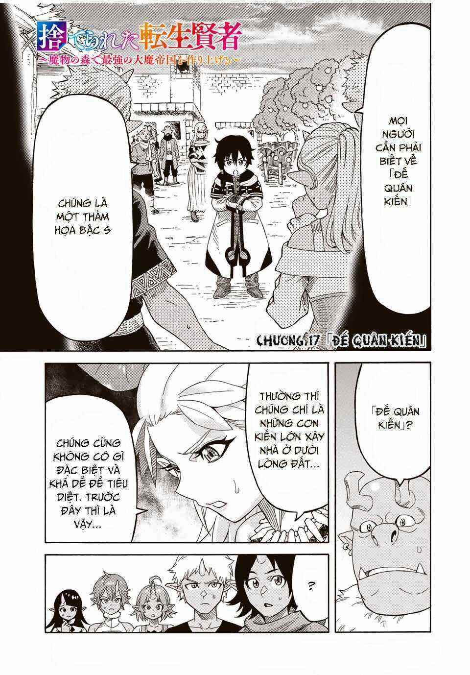 Hiền Nhân Tái Sinh Bị Bỏ Rơi-Tạo Ra Đế Quốc Quỷ Vĩ Đại Mạnh Nhất Trong Khu Rừng Quỷ Chapter 17 trang 2