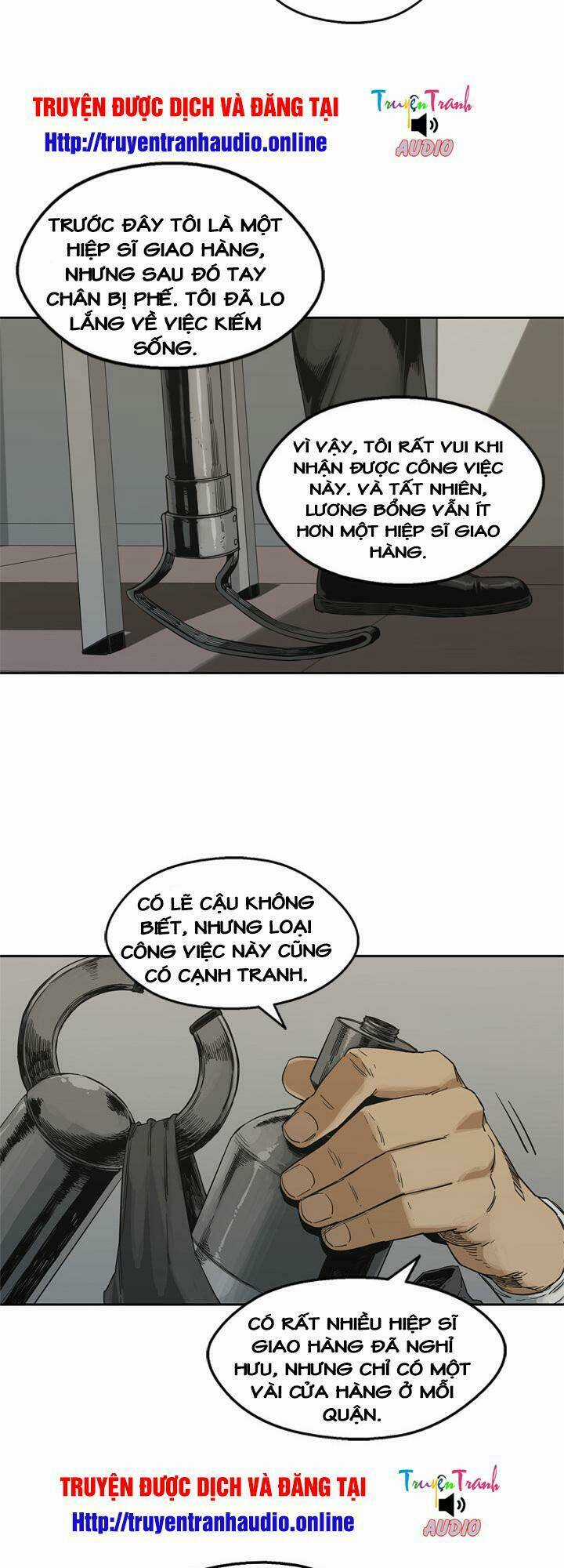 Hiệp Sĩ Giao Hàng Chapter 14 trang 9