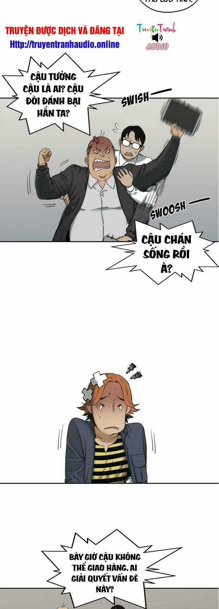 Hiệp Sĩ Giao Hàng Chapter 15 trang 44