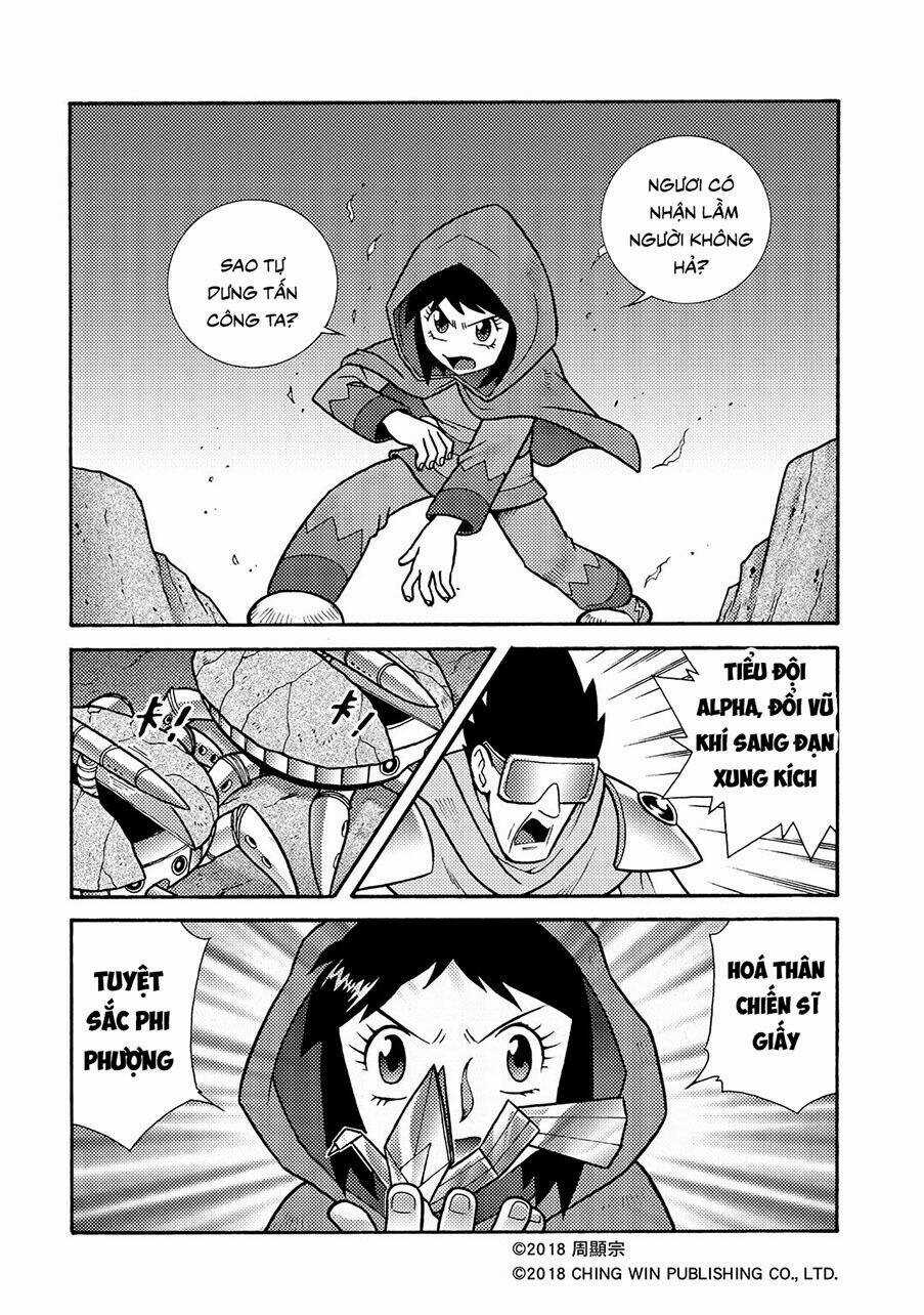 Hiệp Sĩ Giấy A Chapter 2 trang 3