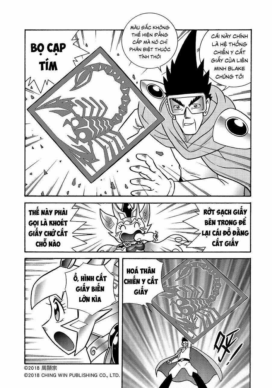 Hiệp Sĩ Giấy A Chapter 2 trang 8