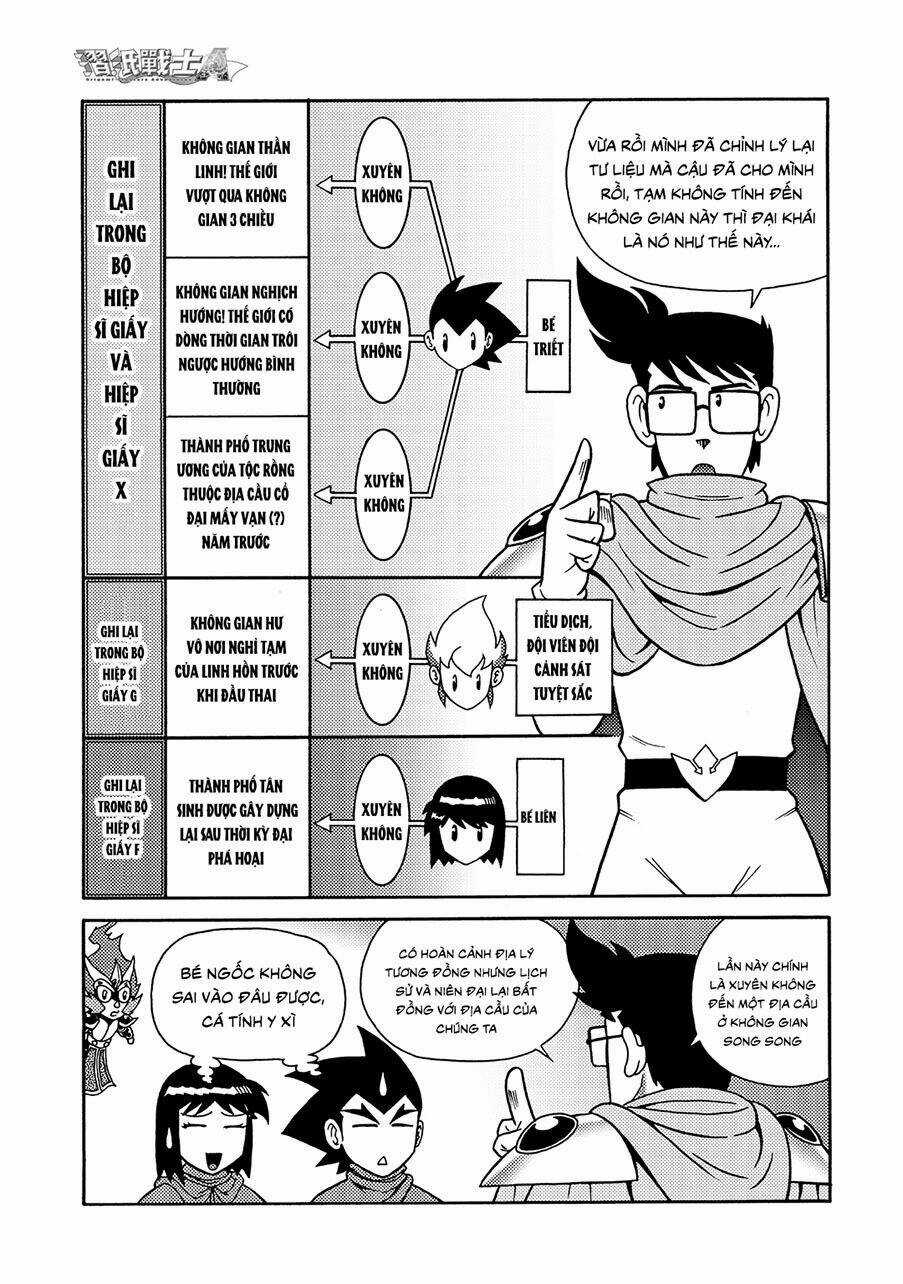 Hiệp Sĩ Giấy A Chapter 9.1 trang 12