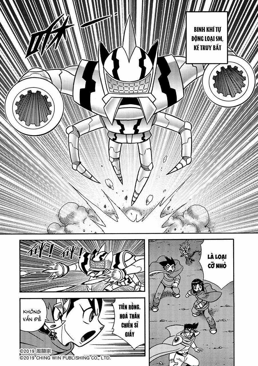 Hiệp Sĩ Giấy A Chapter 9.1 trang 15