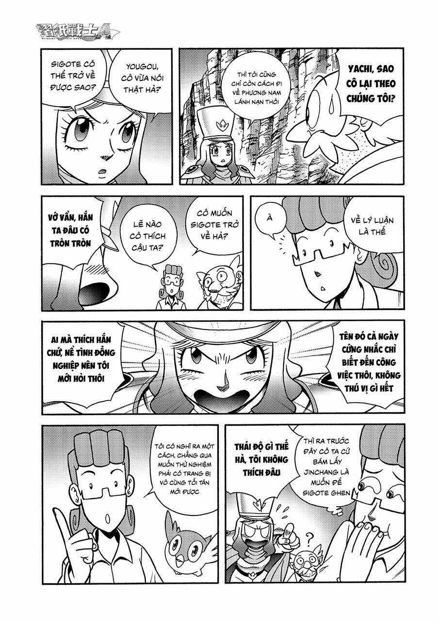 Hiệp Sĩ Giấy A Chapter 9.1 trang 8