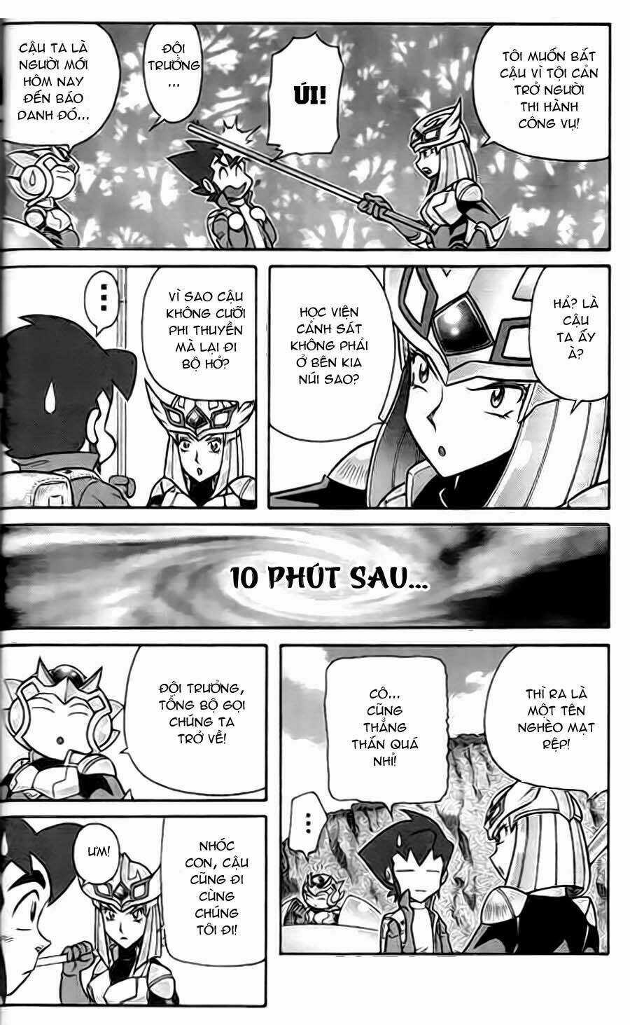 Hiệp Sĩ Giấy G Chapter 1 trang 16