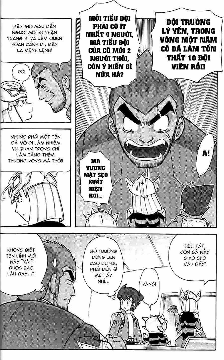 Hiệp Sĩ Giấy G Chapter 1 trang 22