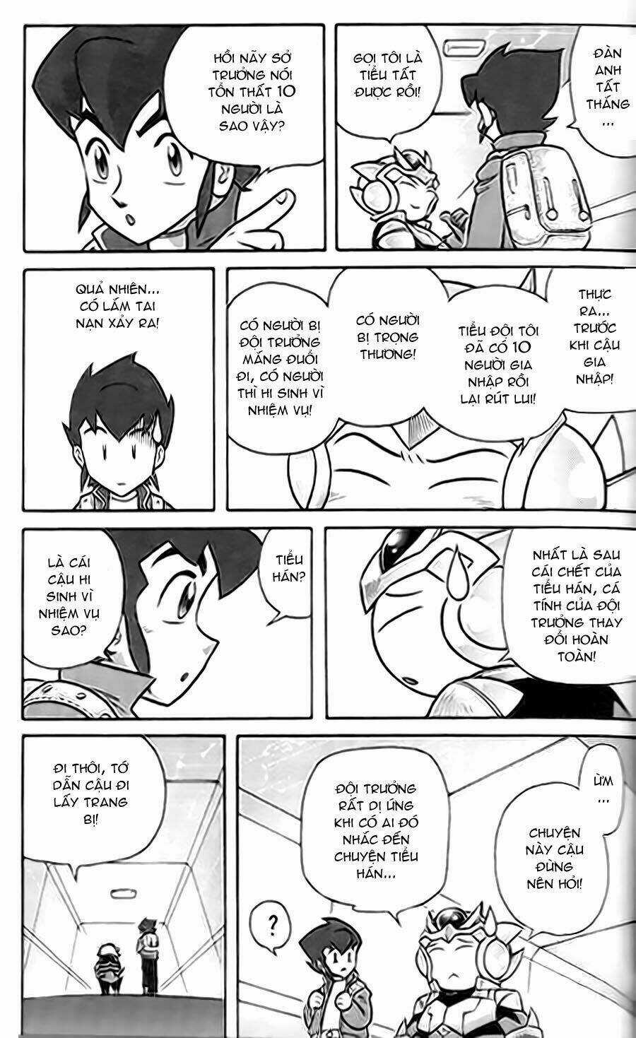 Hiệp Sĩ Giấy G Chapter 1 trang 23