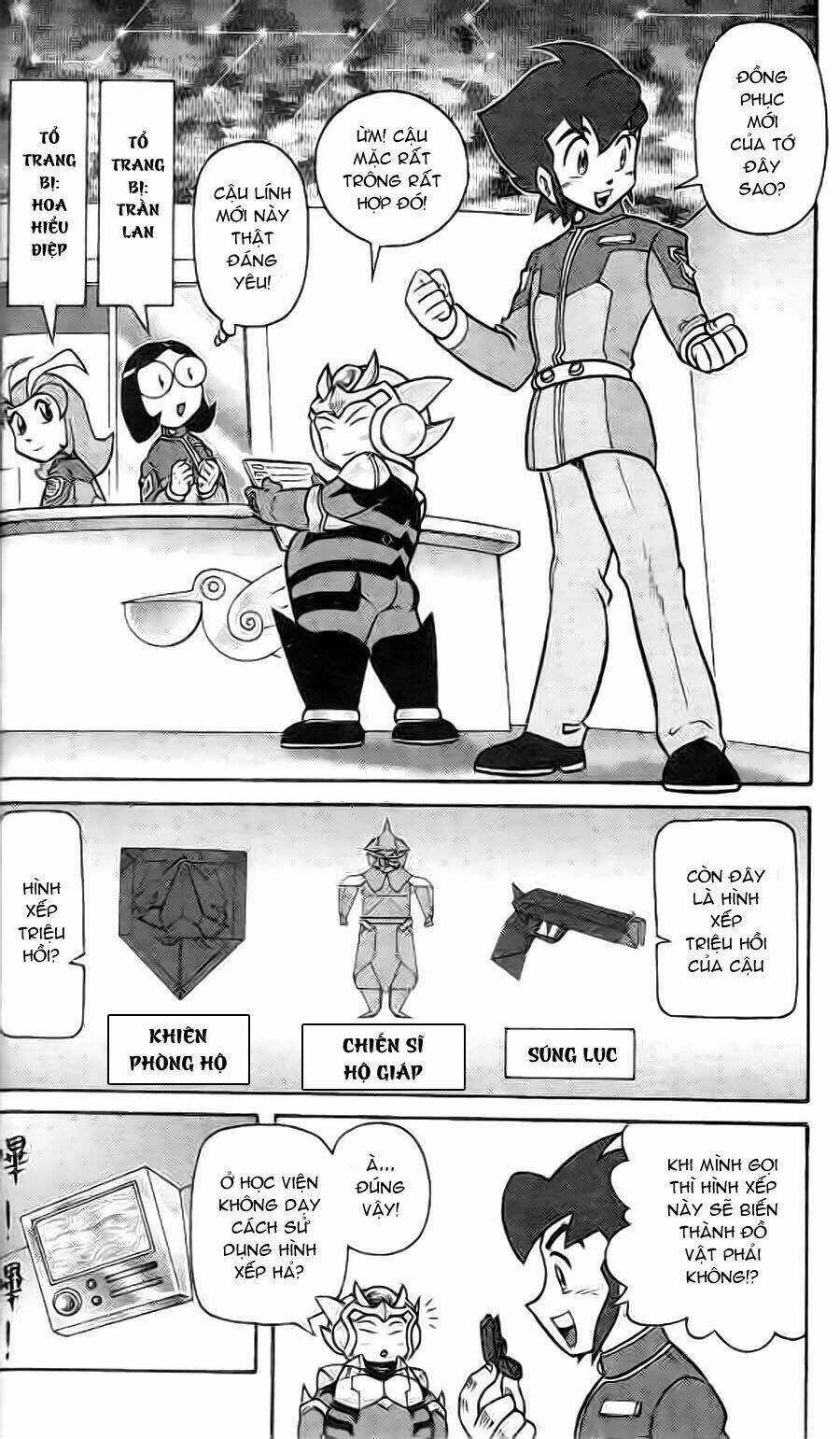 Hiệp Sĩ Giấy G Chapter 1 trang 24