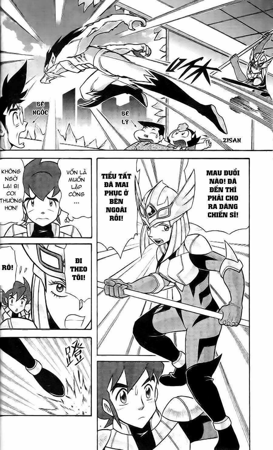 Hiệp Sĩ Giấy G Chapter 1 trang 34