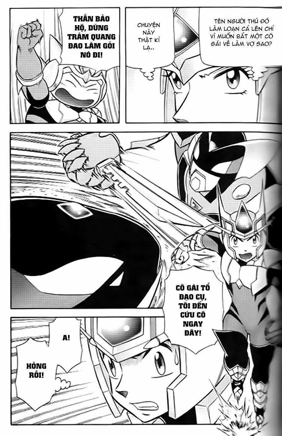 Hiệp Sĩ Giấy G Chapter 10 trang 32