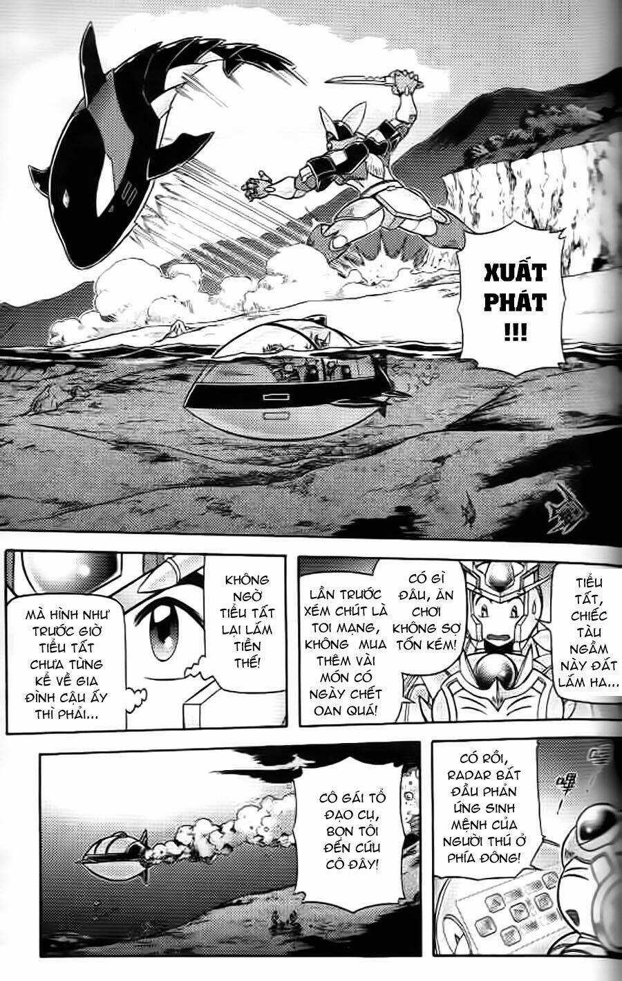 Hiệp Sĩ Giấy G Chapter 10 trang 34