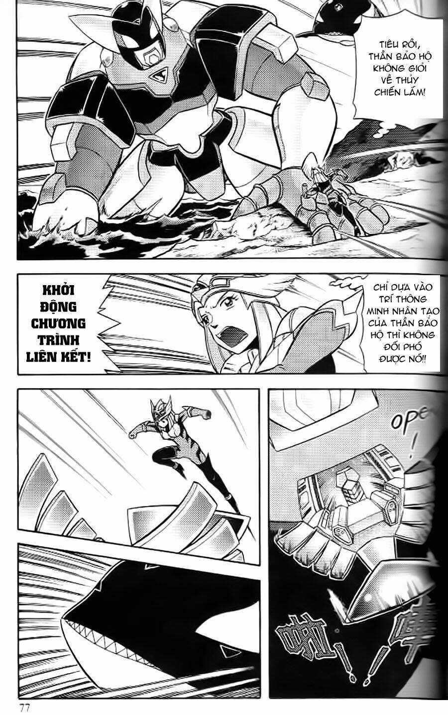 Hiệp Sĩ Giấy G Chapter 10 trang 36