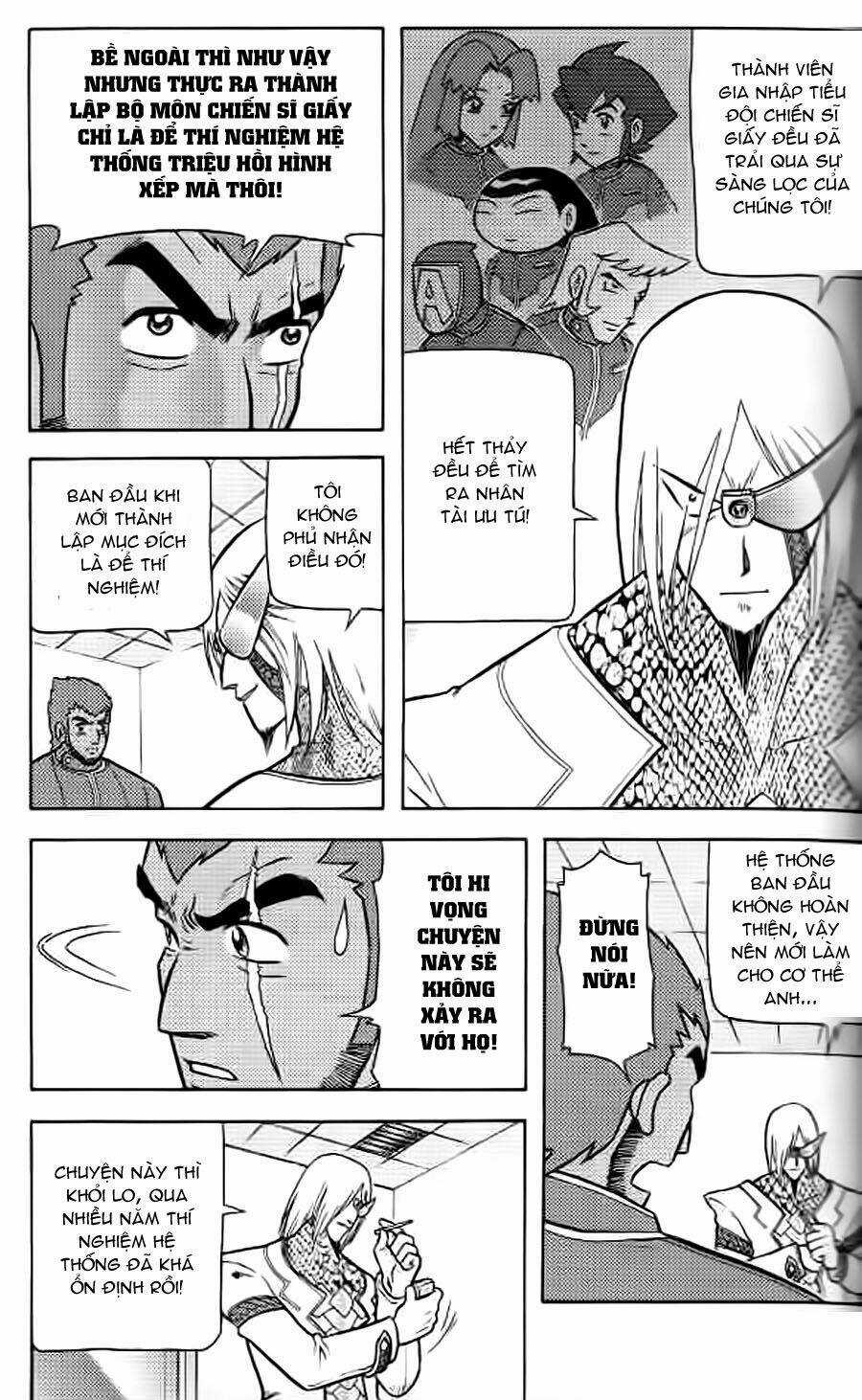 Hiệp Sĩ Giấy G Chapter 10 trang 8