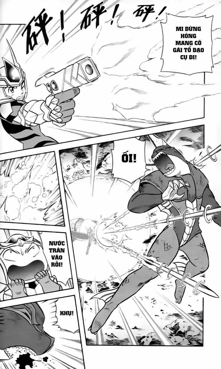 Hiệp Sĩ Giấy G Chapter 11 trang 28