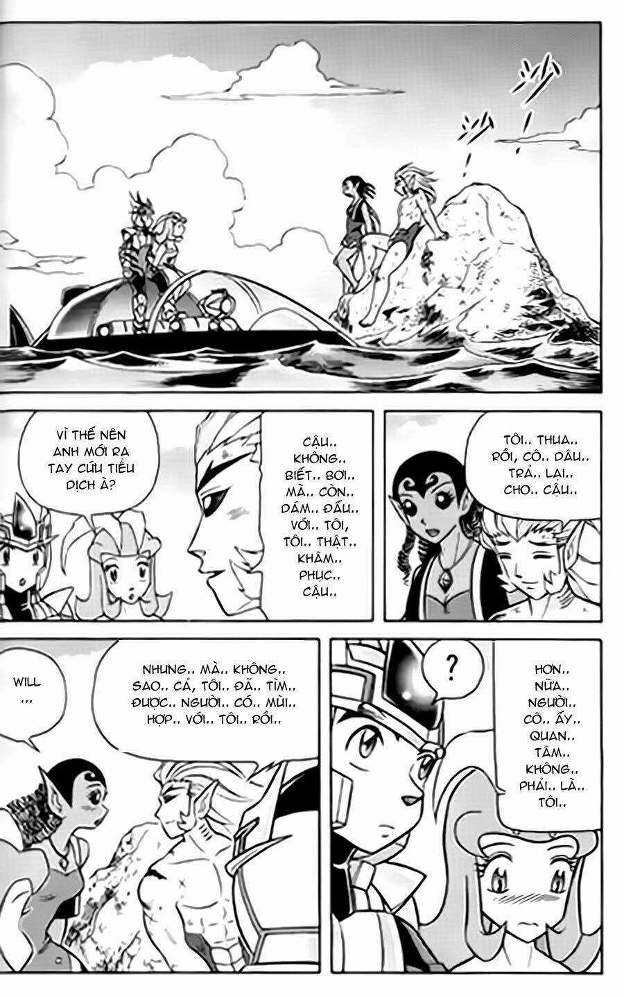 Hiệp Sĩ Giấy G Chapter 11 trang 36