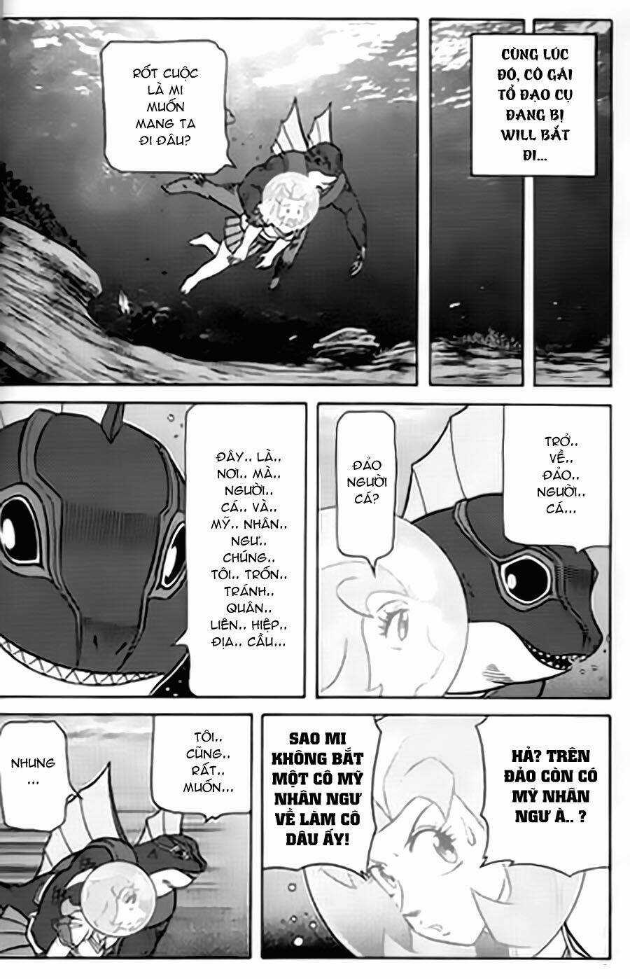 Hiệp Sĩ Giấy G Chapter 11 trang 6