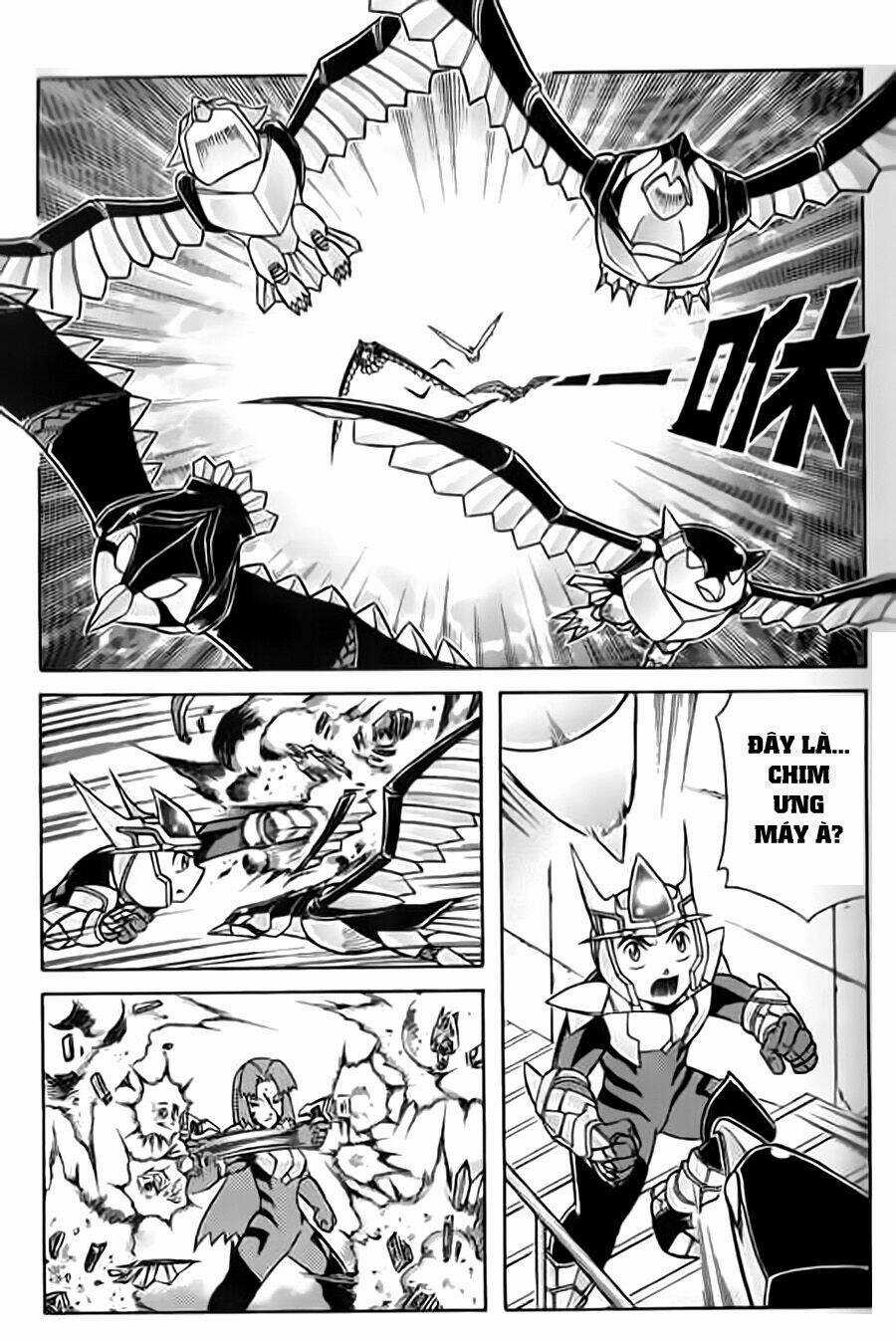 Hiệp Sĩ Giấy G Chapter 13 trang 10