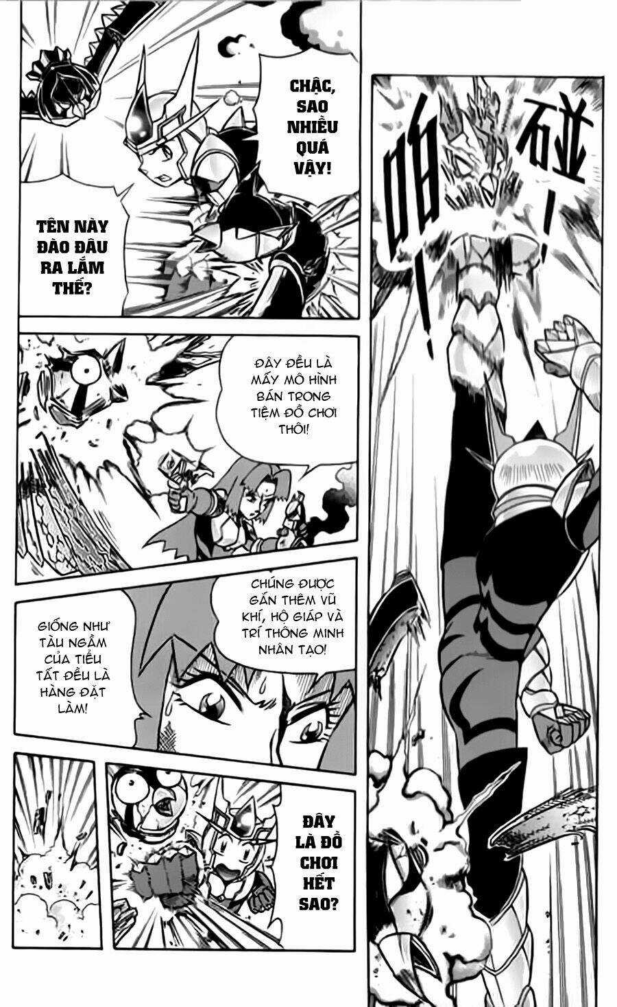 Hiệp Sĩ Giấy G Chapter 13 trang 11