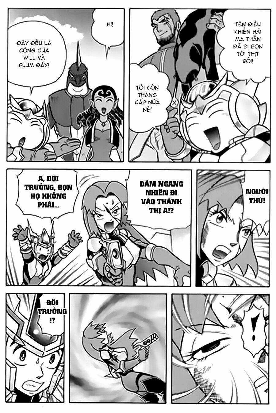 Hiệp Sĩ Giấy G Chapter 13 trang 15