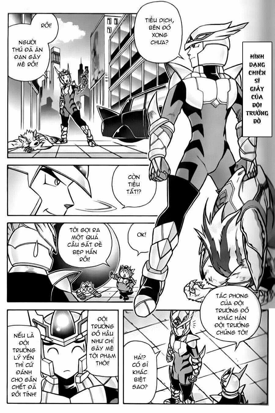 Hiệp Sĩ Giấy G Chapter 13 trang 26