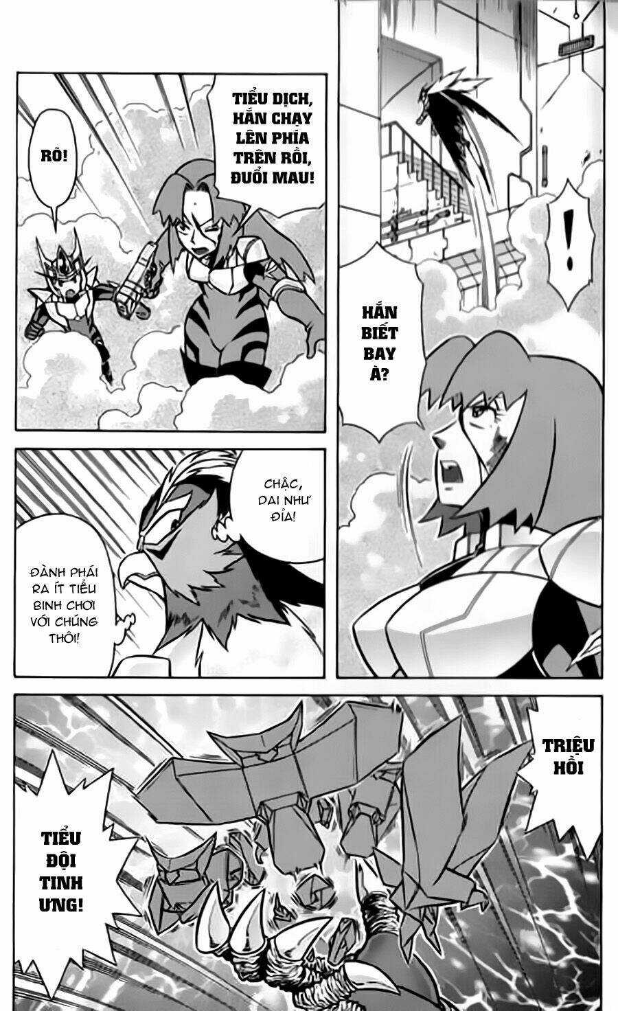 Hiệp Sĩ Giấy G Chapter 13 trang 9