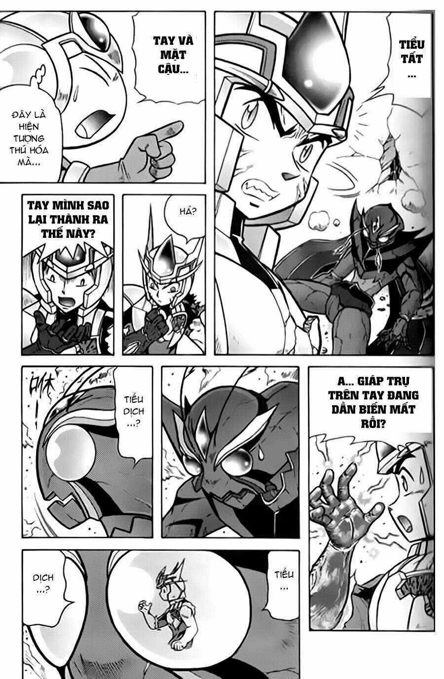 Hiệp Sĩ Giấy G Chapter 14 trang 10