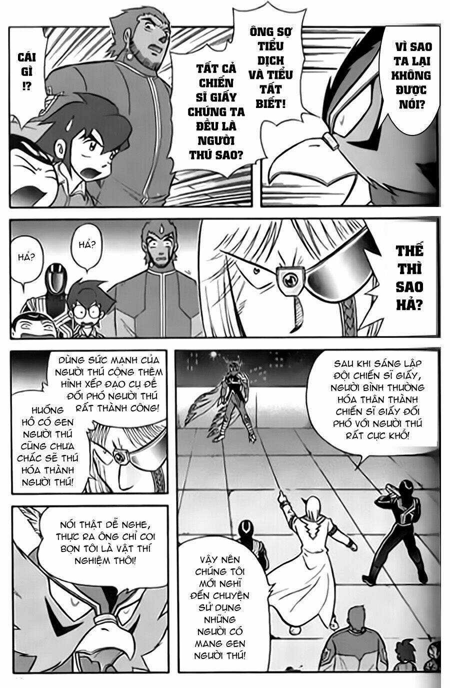 Hiệp Sĩ Giấy G Chapter 15 trang 14