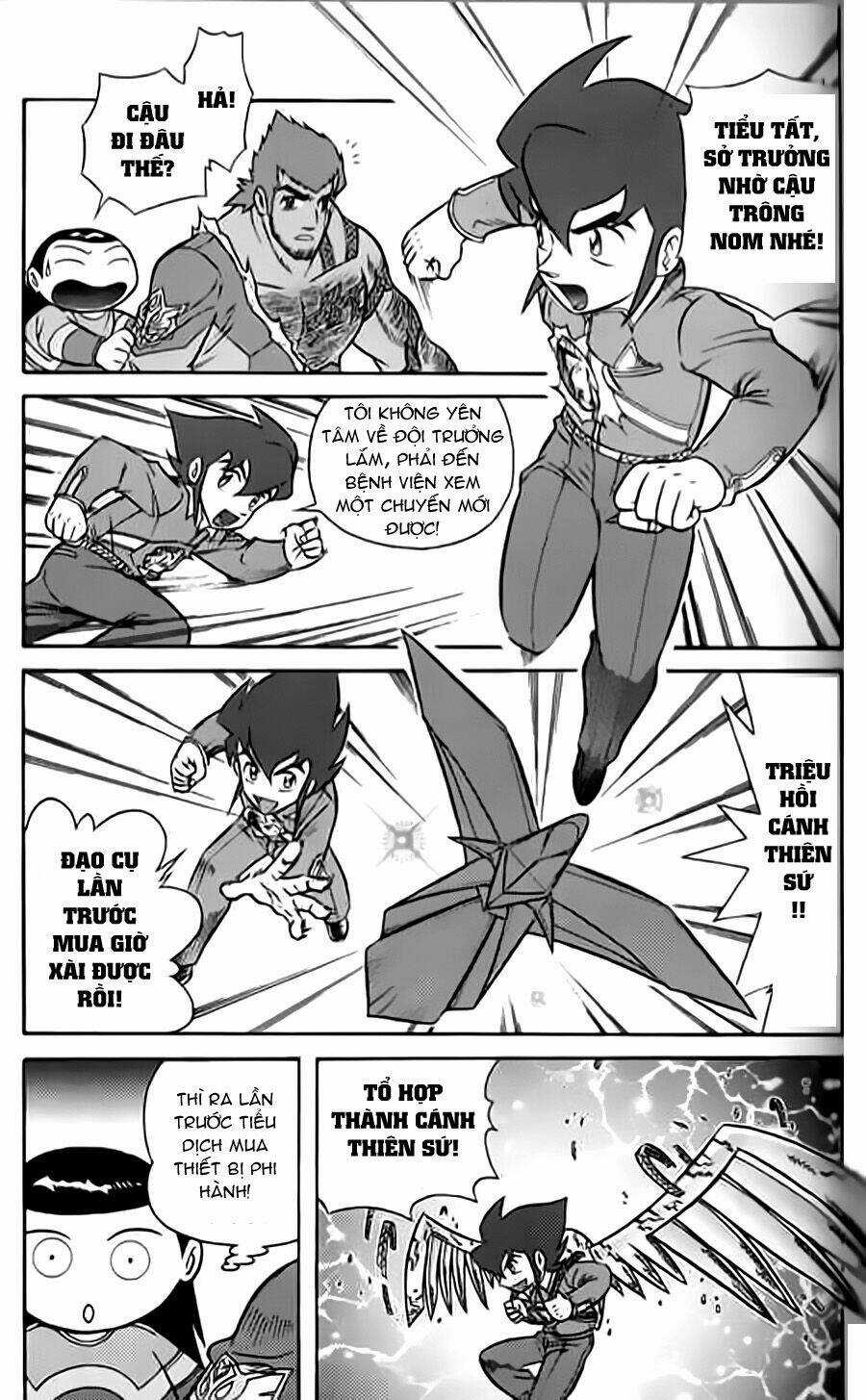 Hiệp Sĩ Giấy G Chapter 16 trang 8