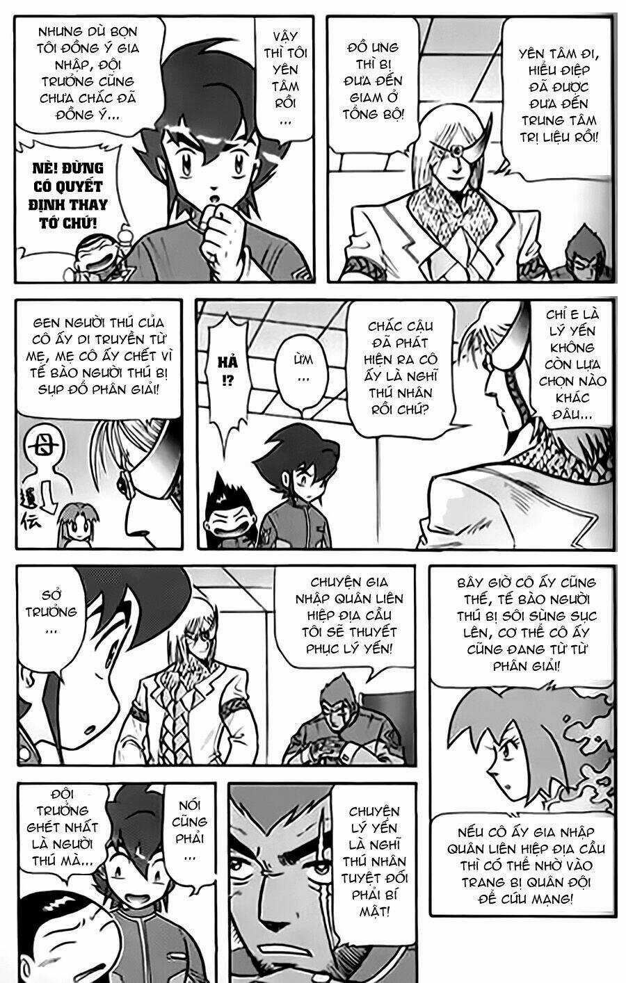 Hiệp Sĩ Giấy G Chapter 18 trang 18