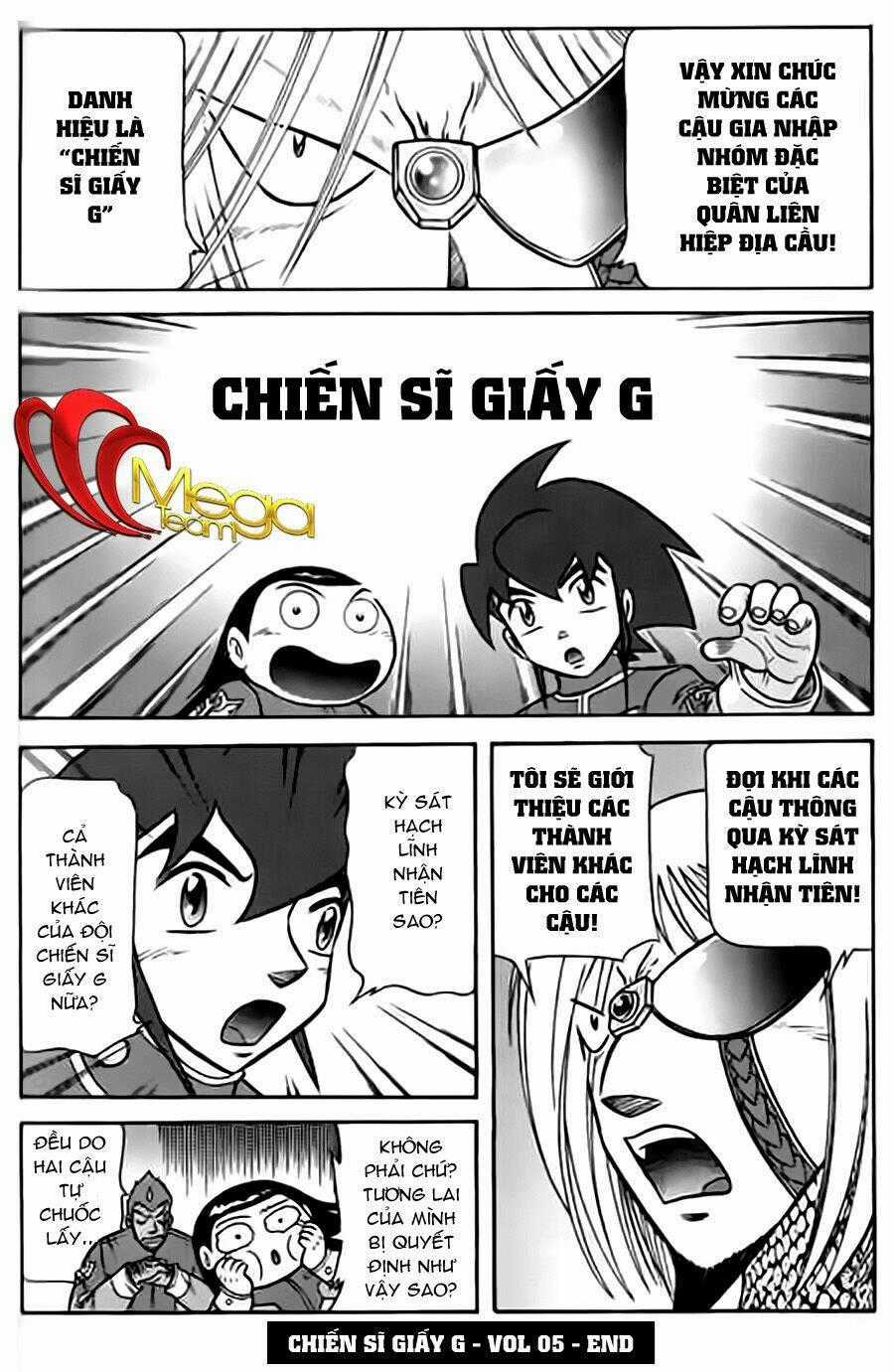 Hiệp Sĩ Giấy G Chapter 18 trang 19