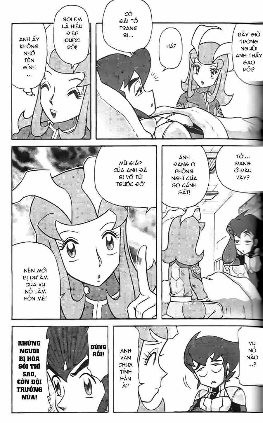 Hiệp Sĩ Giấy G Chapter 2 trang 10