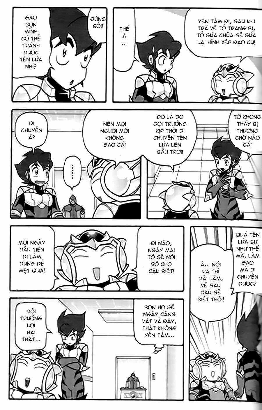 Hiệp Sĩ Giấy G Chapter 2 trang 16