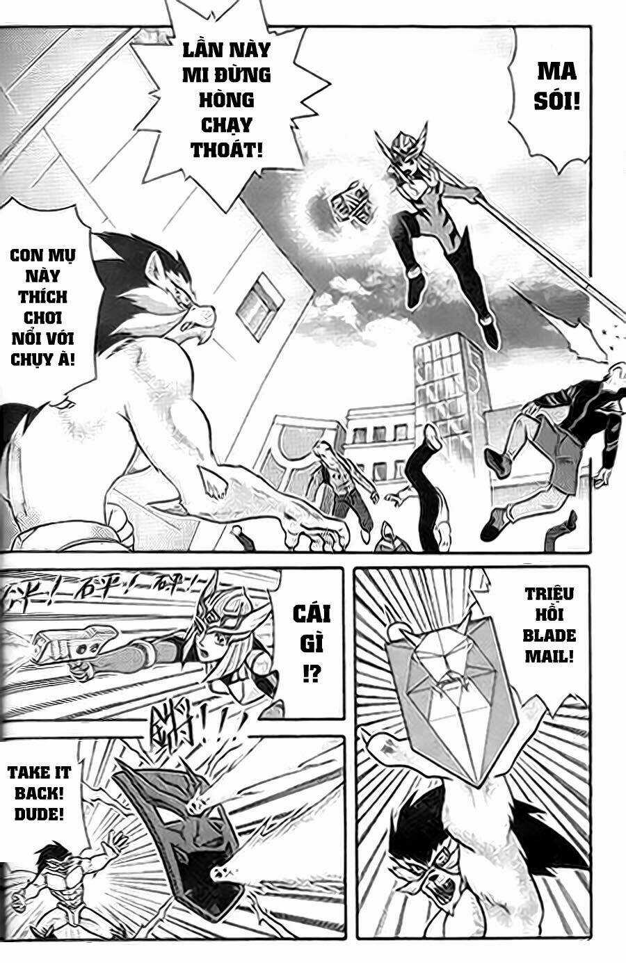 Hiệp Sĩ Giấy G Chapter 2 trang 5