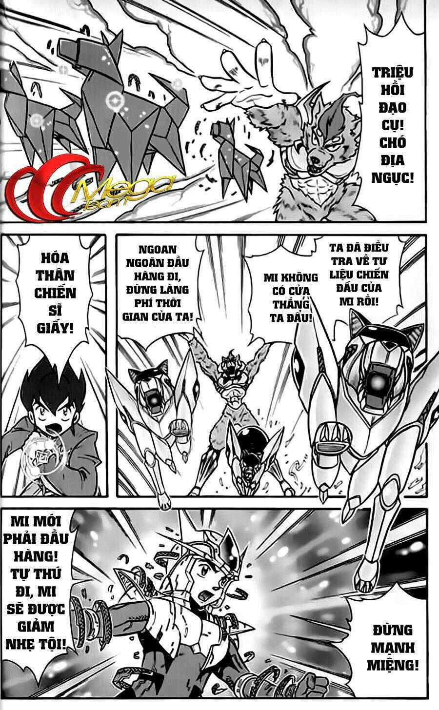 Hiệp Sĩ Giấy G Chapter 21 trang 19