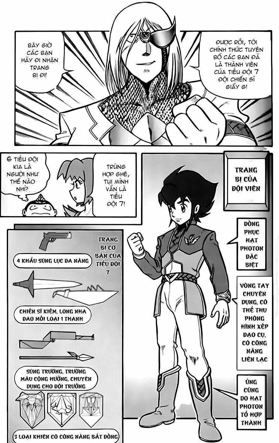 Hiệp Sĩ Giấy G Chapter 21 trang 6