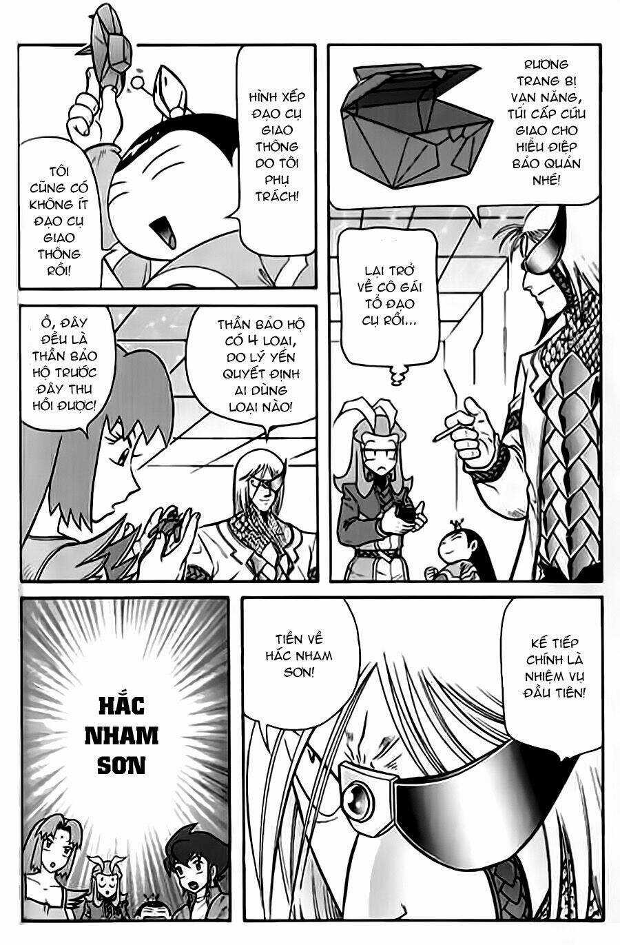 Hiệp Sĩ Giấy G Chapter 21 trang 7