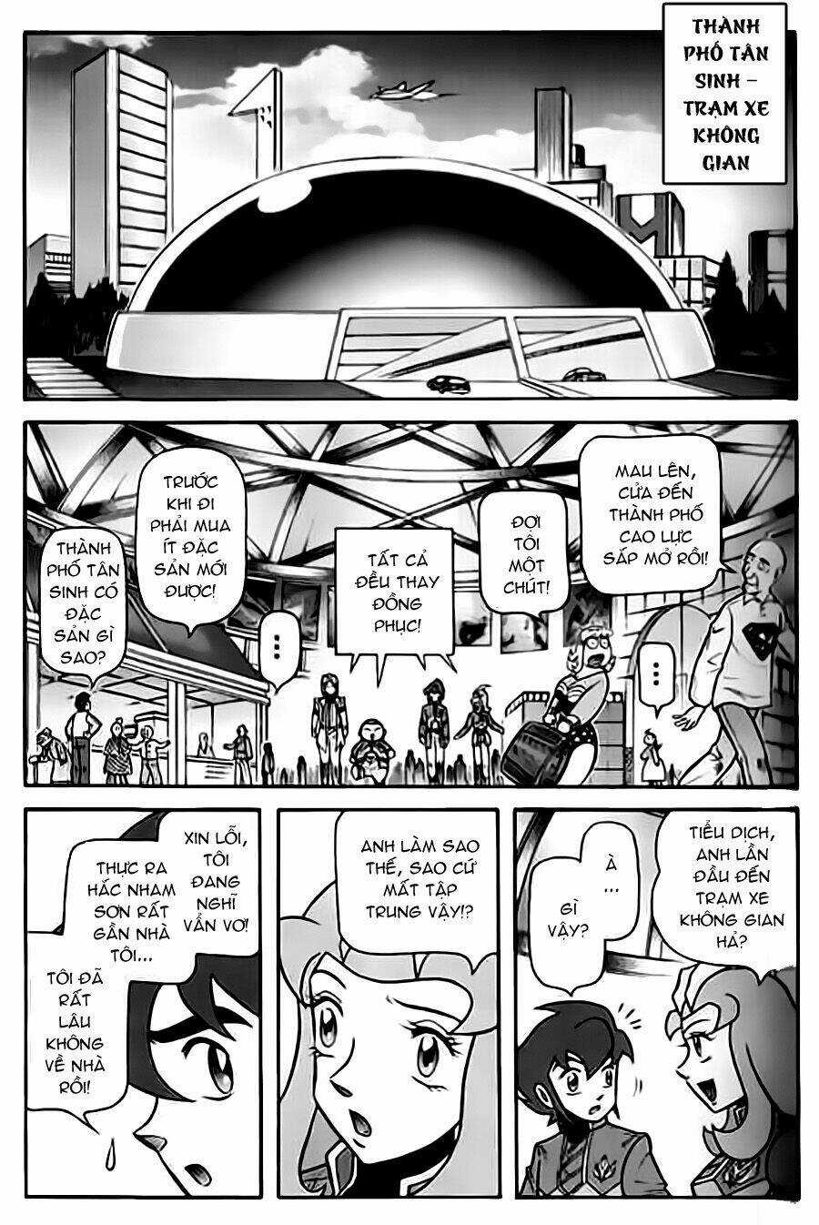 Hiệp Sĩ Giấy G Chapter 21 trang 8