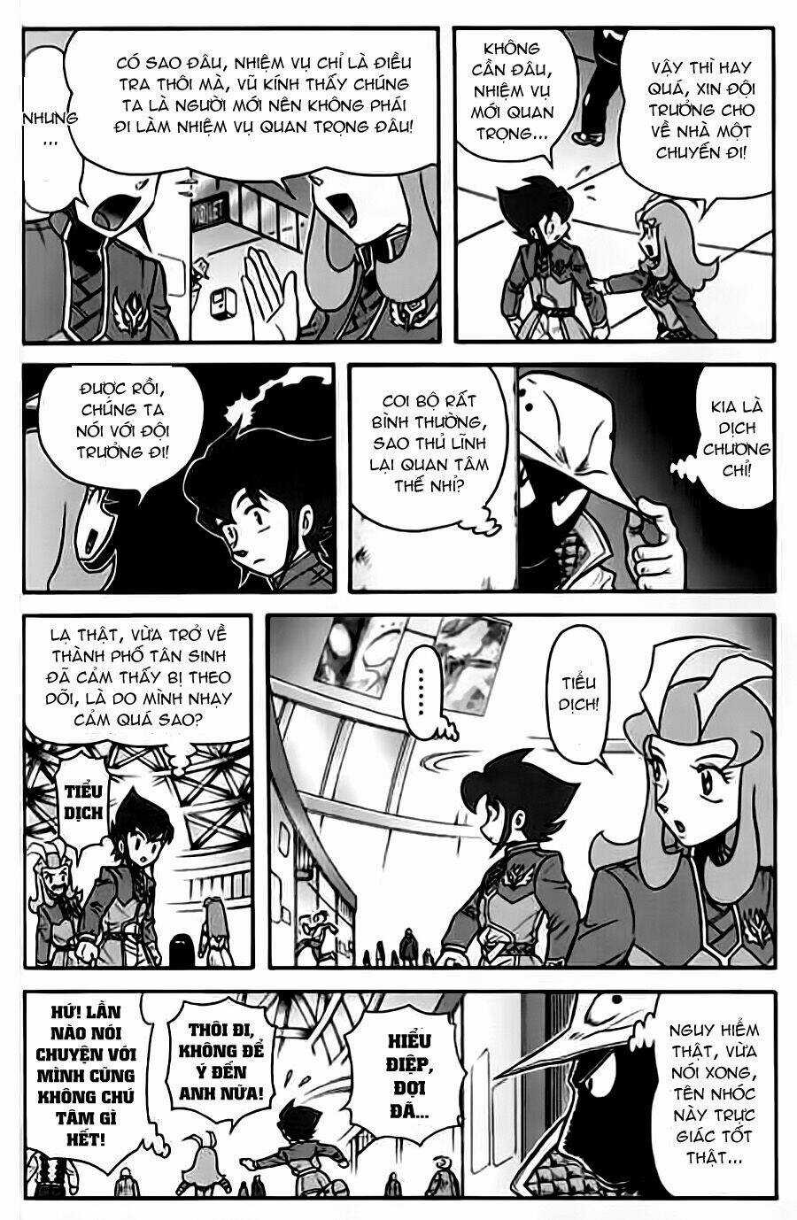 Hiệp Sĩ Giấy G Chapter 21 trang 9