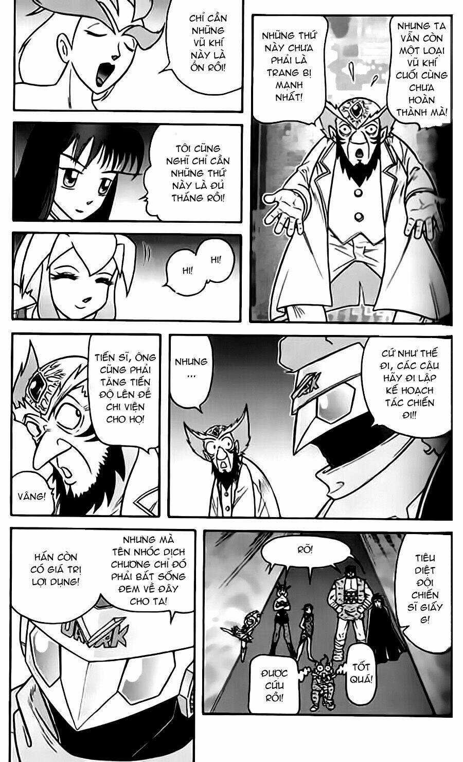 Hiệp Sĩ Giấy G Chapter 22 trang 16