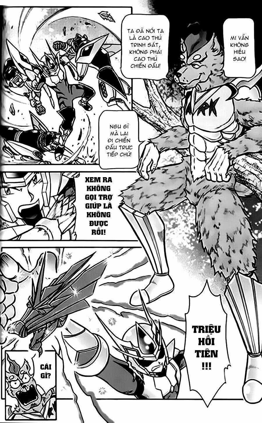 Hiệp Sĩ Giấy G Chapter 22 trang 3